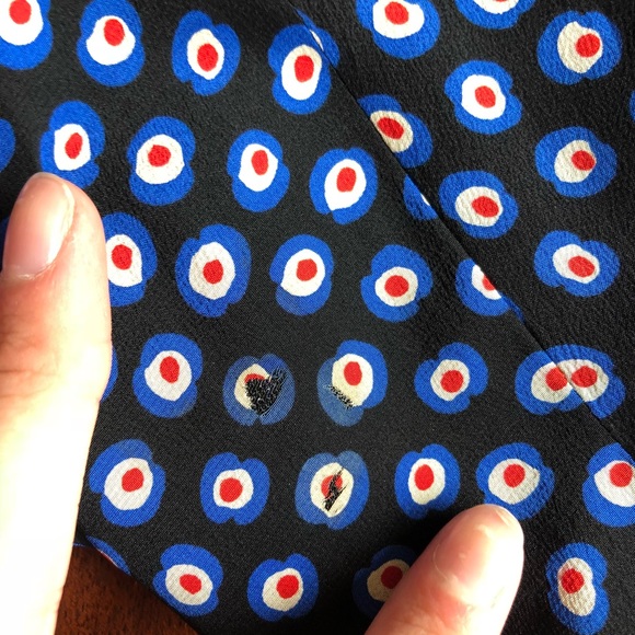 Yves Saint Laurent S/S 1983 vintage silk wrap dress - Picture 8 of 9